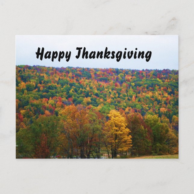 Carte postale NATURE bon thanksgiving (Devant)