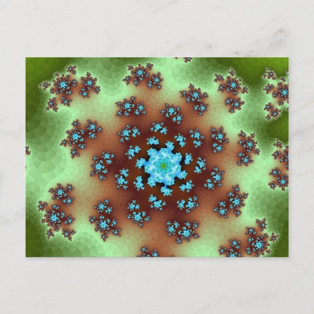 Carte Postale Nature Florale arroses (Devant)