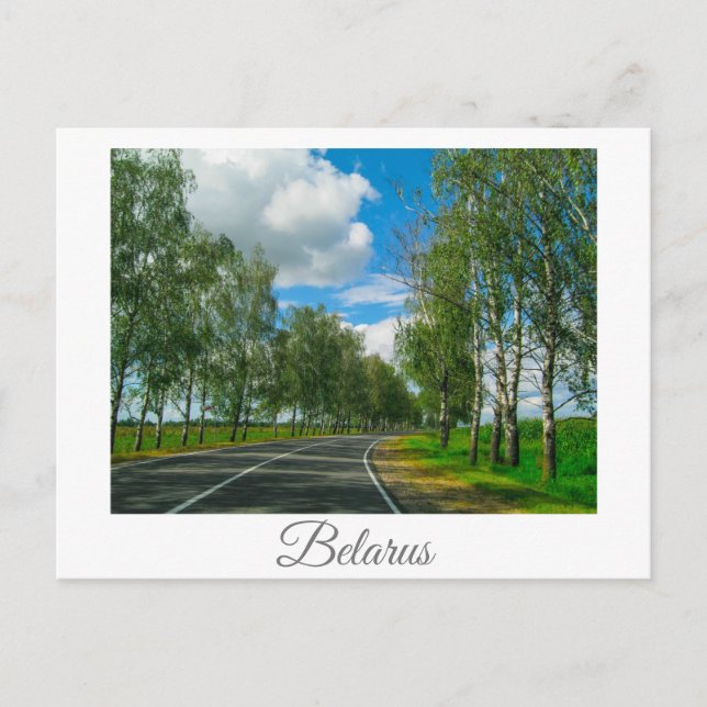 Carte Postale Nature Landscape Scenery Rural Belarus Postcard (Devant)