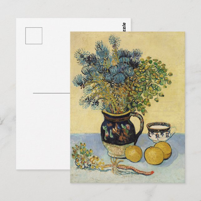 Carte Postale Nature morte (1888) Vincent Van Gogh (Devant / Derrière)