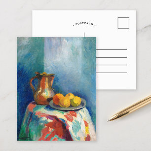 Carte Postale Nature Morte Au Pichet En Cuivre   Henri Manguin