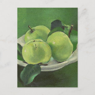 Carte Postale Nature morte aux pommes par Mikulas Galanda
