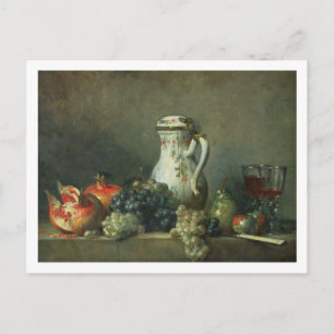 Carte Postale Nature morte avec des raisins et des grenades, 176