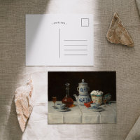 Nature morte avec service à café | Albert Anker