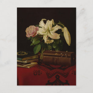 Carte Postale Nature morte sur le bureau d'une dame par von Wrig