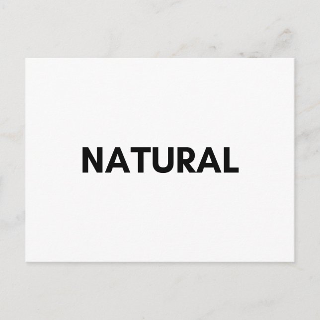 Carte Postale naturel (Devant)