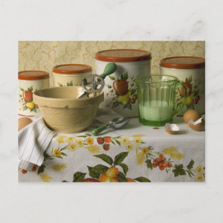 Carte Postale Natures mortes avec 4558 pots de cuisine