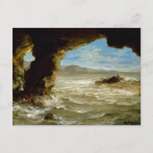 Carte Postale naufrage sur la côte