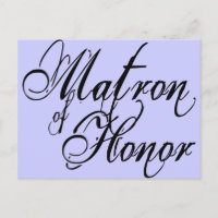 Naughy Grunge Script - Matron D'Honneur Noir