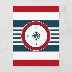 Carte Postale Nautical design