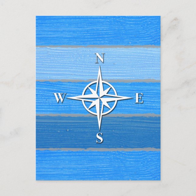 Carte Postale Nautical themed design (Devant)