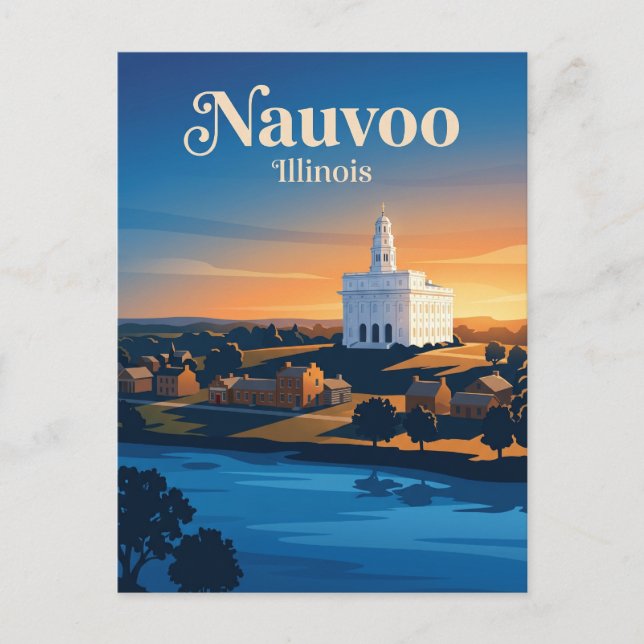 Carte Postale Nauvoo Illinois (Devant)