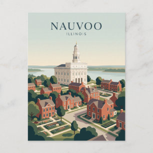 Carte Postale Nauvoo, Illinois