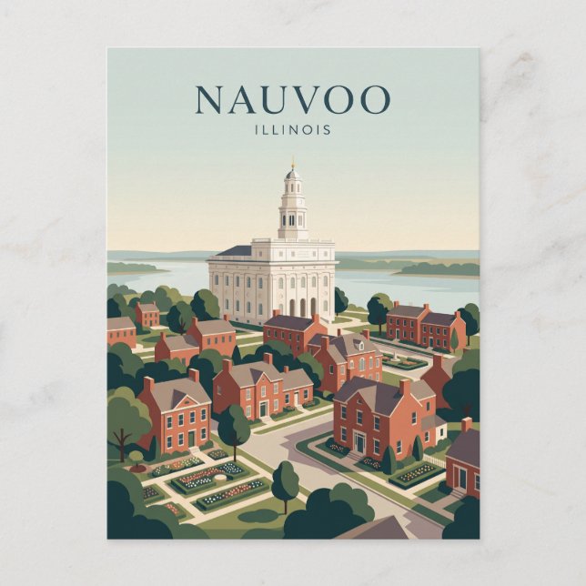 Carte Postale Nauvoo, Illinois (Devant)