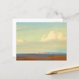 Carte Postale Navajo Land, sud-ouest de Chinle par Maynard Dixon