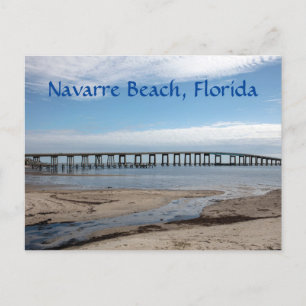 Carte Postale Navarre Beach Floride pont de la chaussée photo