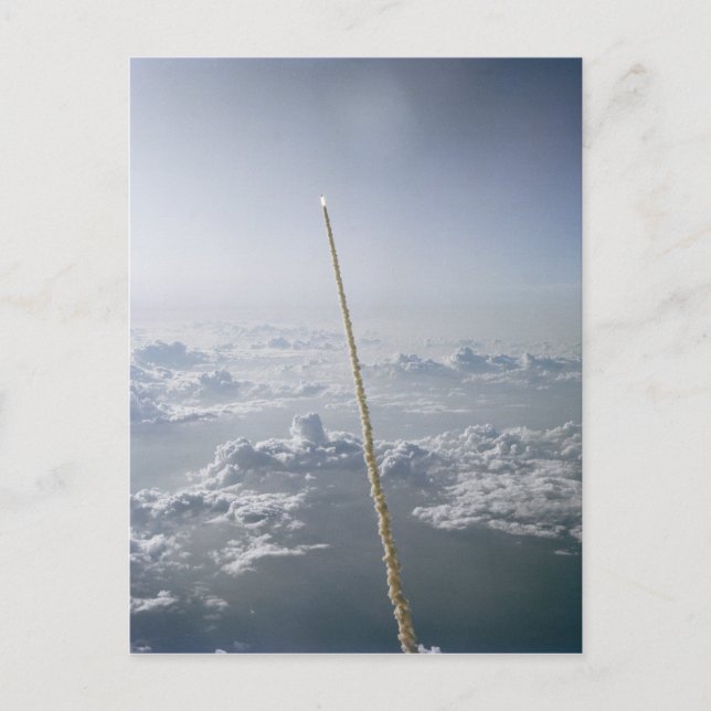 Carte Postale Navette Challenger Space Launch Cape Canaveral (Devant)