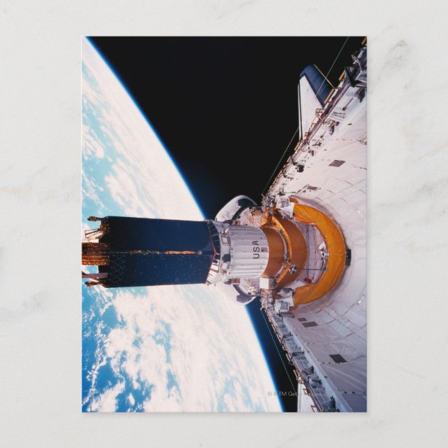 Carte Postale Navette spatiale en Orbit 2 (Devant)
