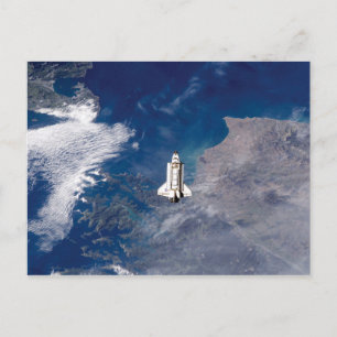 Carte Postale Navette spatiale Endeavour STS-113 en orbite terre