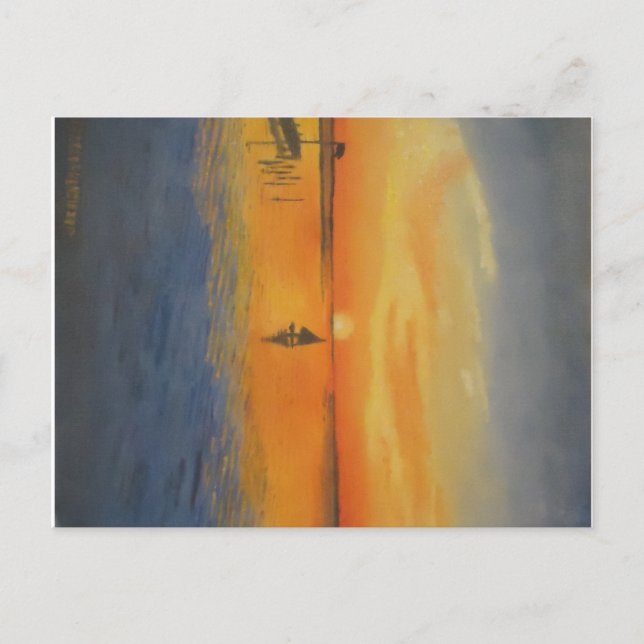 Carte Postale Naviguer Dans Un Couloir LBI (Devant)