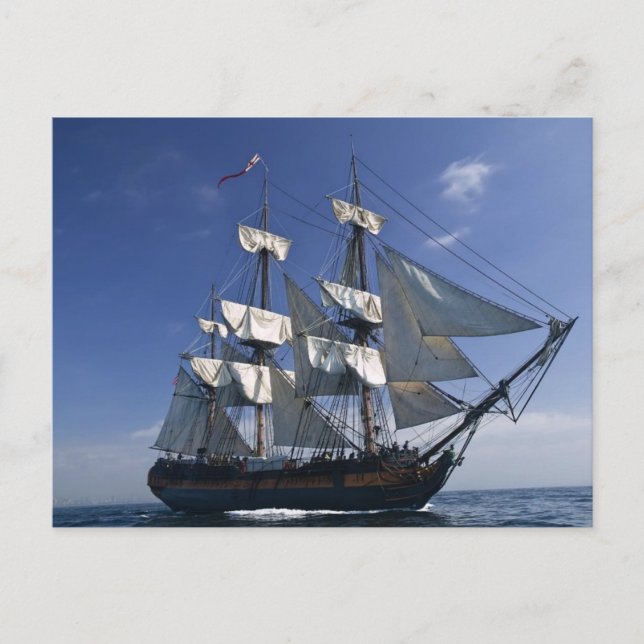 Carte Postale navire (Devant)