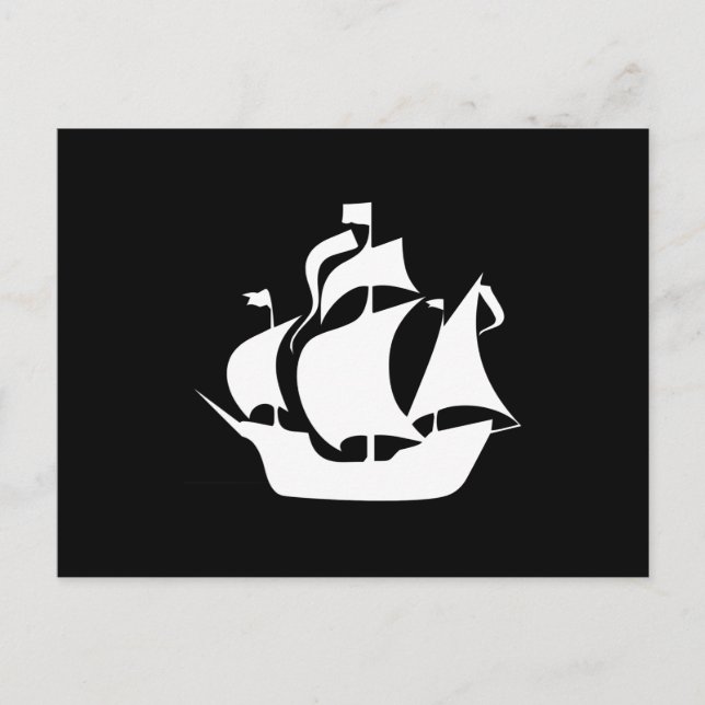 Carte Postale Navire à voiles (Devant)