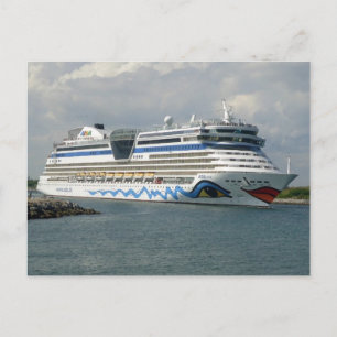 Carte Postale Navire souriant dans la Manche