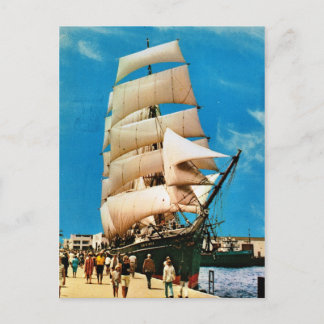 Carte Postale Navires historiques vintages, Étoile de l'Inde, Sa