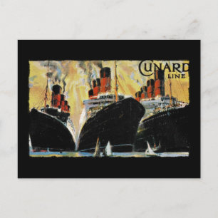 Carte Postale Navires Titanic à Port 1912