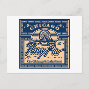 Carte Postale Navy Pier Chicago
