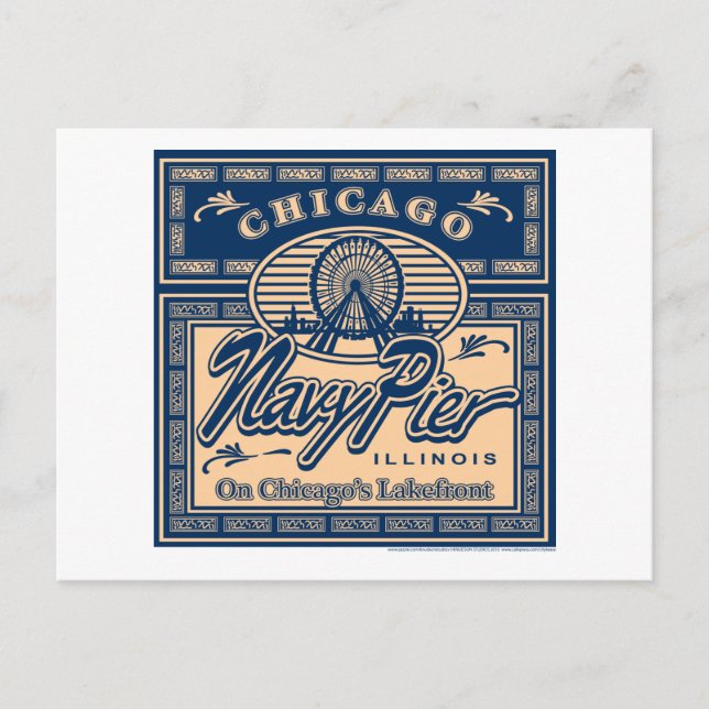 Carte Postale Navy Pier Chicago (Devant)