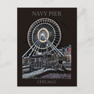 Carte postale Navy Pier Chicago