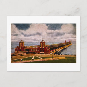 Carte Postale Navy Pier, Chicago, Illinois (vers 1916-1930)