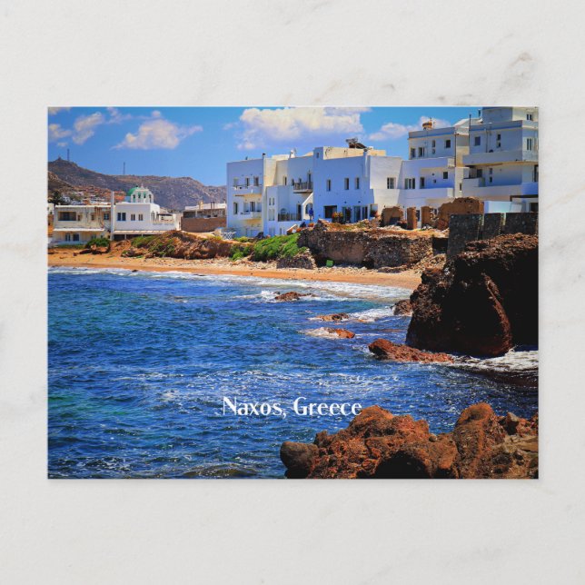 Carte Postale Naxos, Grèce (Devant)