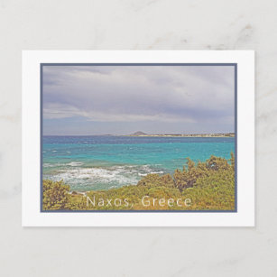 Carte Postale Naxos, Grèce/ Plage