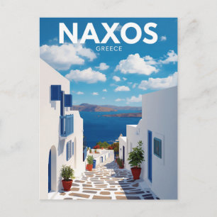 Carte Postale Naxos Portara Temple d'Apollon