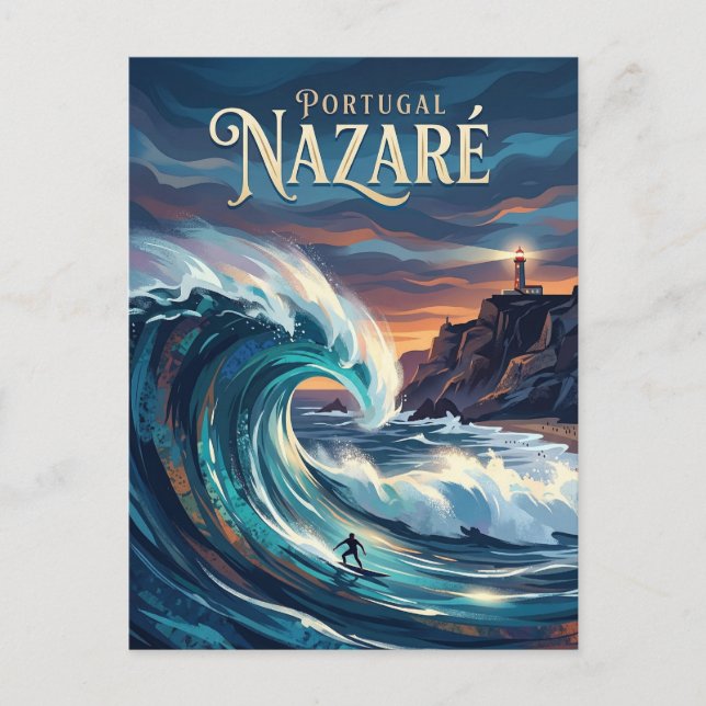 Carte Postale Nazare Portugal (Devant)