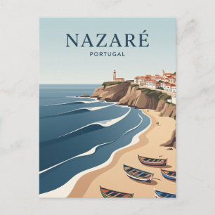 Carte Postale Nazaré, Portugal