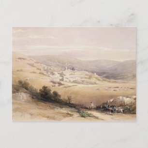 Carte Postale Nazareth, avril 28th 1839, plate 28 from Volume I