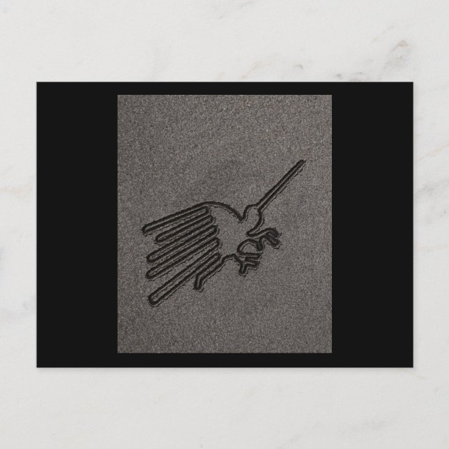 Carte Postale NAZCA LINES OISEAUX NAZCA LINES ART Géoglyphes Anc (Devant)