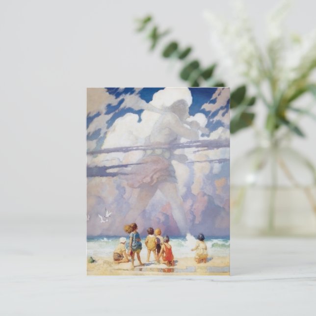 Carte Postale NC Wyeth Le littoral de la plage de l'artisanat gé (Debout devant)