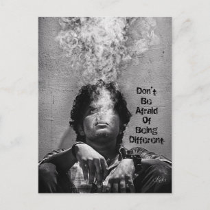 Carte postale Ne craignez pas d'être différent