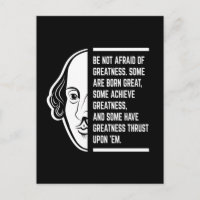 Ne Craignez Pas La Grandeur Citation De Shakespear