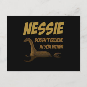 Carte Postale Ne Croit Pas Nessie Loch Ness
