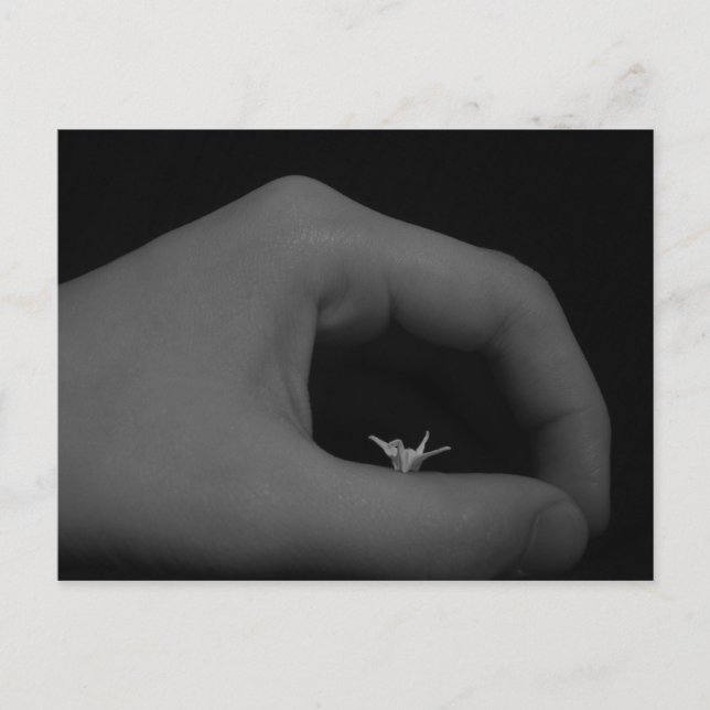 Carte Postale Né de la main (Devant)