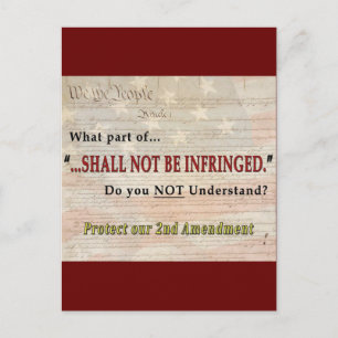 Carte Postale Ne doit pas être violé