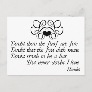 Carte Postale Ne doutez jamais Ophélie
