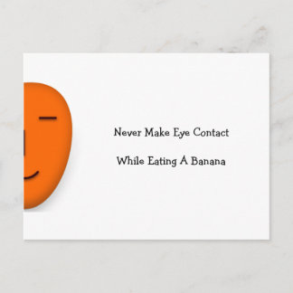 Carte Postale Ne jamais faire l'oeil... - Envoyer un sourire - C