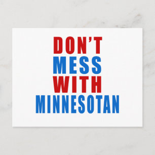 Carte Postale Ne manquez pas avec MINNESOTAN