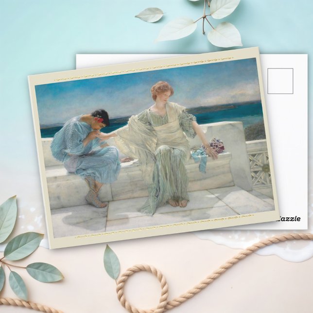 Carte Postale Ne me demande plus, Lawrence Alma-Tadema (Créateur téléchargé)